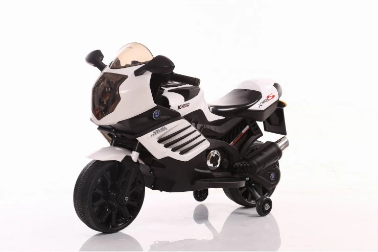 Детский электромотоцикл Jiajia LQ-168 белый цвет