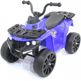 Детский квадроцикл FUTAI R1 на резиновых колесах 6V - BRJ-3201-BLUE