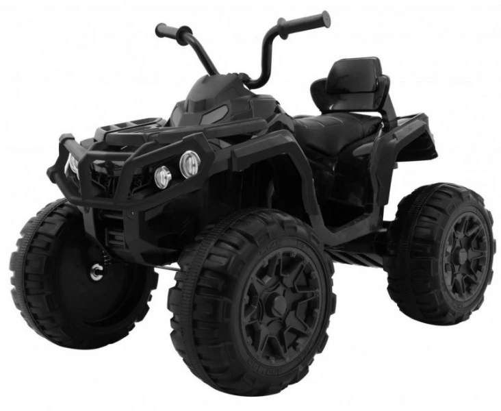 Детский квадроцикл Grizzly ATV 4WD Black 12V с пультом управления - BDM0906-4-BLACK-RC