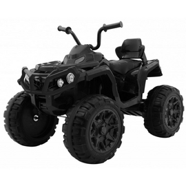 Детский квадроцикл Grizzly ATV 4WD Black 12V с пультом управления - BDM0906-4-BLACK-RC
