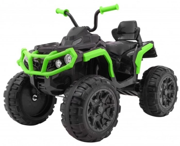 Детский квадроцикл Grizzly ATV 4WD Green/Black 12V с пультом управления - BDM0906-4-GREEN-RC