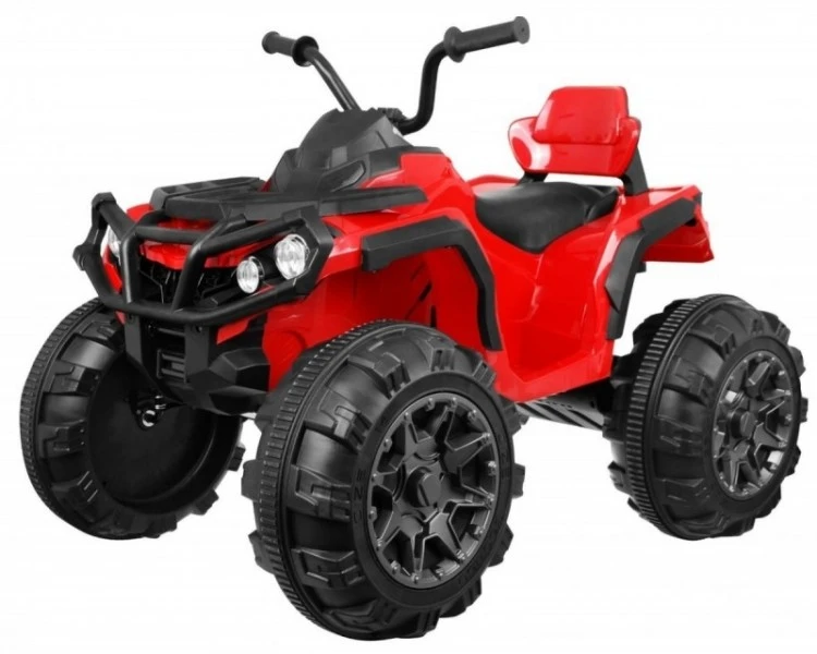 Детский квадроцикл Grizzly ATV 4WD Red 12V с пультом управления - BDM0906-4-RED-RC