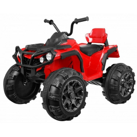 Детский квадроцикл Grizzly ATV 4WD Red 12V с пультом управления - BDM0906-4-RED-RC