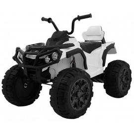 Детский квадроцикл Grizzly ATV 4WD White 12V с пультом управления - BDM0906-4-WHITE-RC