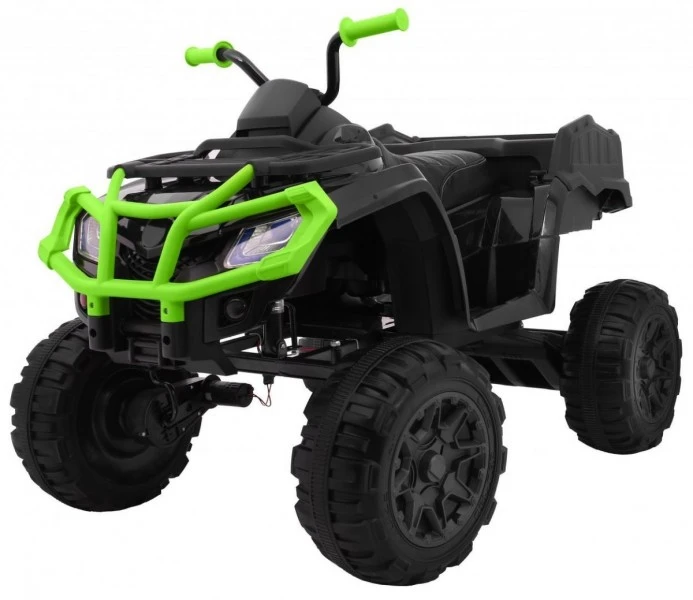 Детский квадроцикл Grizzly Next Green/Black 4WD с пультом управления 2.4G - BDM0909-GREEN-4RC