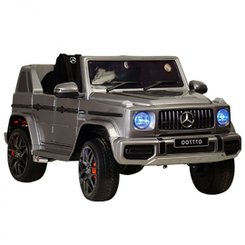Детский электромобиль Mercedes-AMG G63 (O777OO) серый глянец