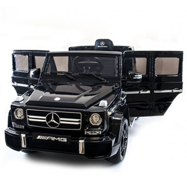 Детский электромобиль Mercedes Benz G63 LUXURY 2.4G - Black - HL168-LUX-BLACK-PAINT