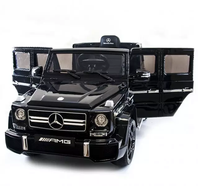 Детский электромобиль Mercedes Benz G63 LUXURY 2.4G - Black - HL168-LUX-BLACK-PAINT