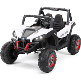 Двухместный полноприводный электромобиль White UTV-MX Buggy 12V 2.4G - XMX603-WHITE