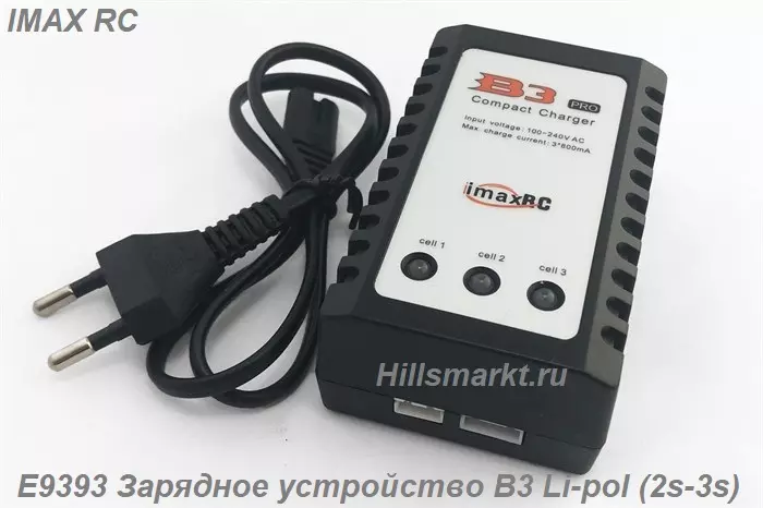 E9393 Зарядное устройство B3 Li-pol (2s-3s)