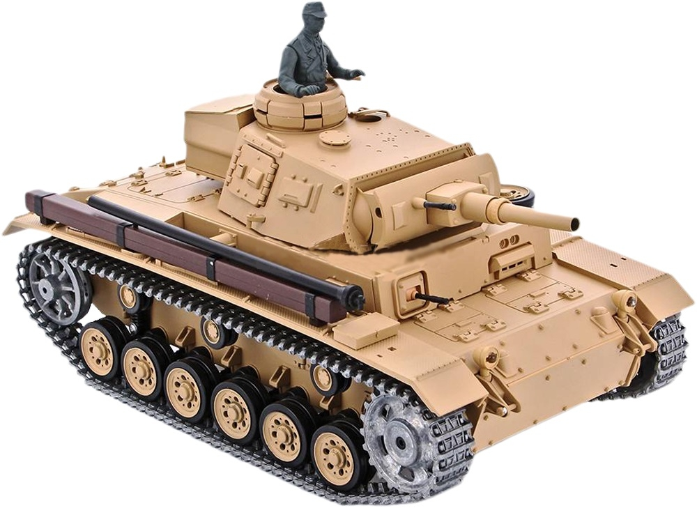Радиоуправляемый танк Tauch Panzer III Ausf H Pro масштаб 1:16 40Mhz