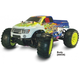 Радиоуправляемый внедорожник с ДВС монстр HSP TYRANNOSAUREU 4x4