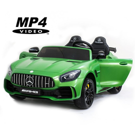 Электромобиль Harley Bella Mercedes-Benz GTR 4x4 MP4 - HL289-MATTE-GREEN-4WD-MP4