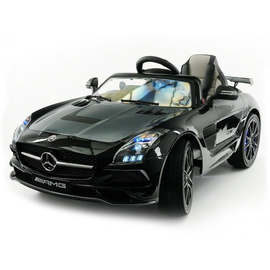 Электромобиль Mercedes-Benz SLS AMG Black Carbon Edition - SX128-CARBON-BLACK-PAINT