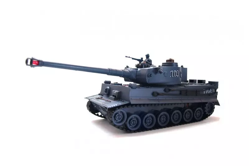 Радиоуправляемый танк Zegan Tiger I масштаб 1:28 RTR 27Mhz - ZEG-99807