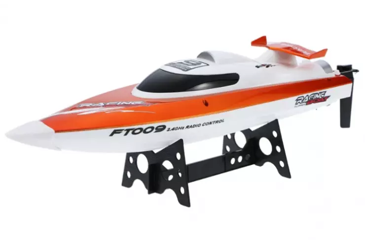 Катер на радиоуправлении Racing Flipped Boat (2.4G, 46 см, до 30 км/ч) Fei Lun FT009-ORANGE