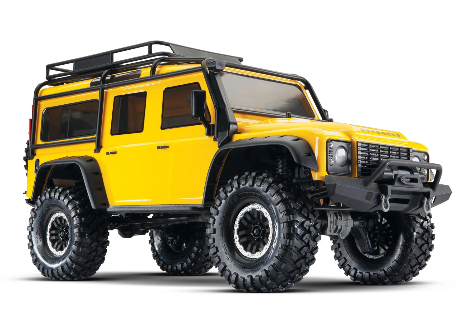 Радиоуправляемая машина TRAXXAS TRX-4 Land Rover Defender 1:10 4WD RTR Scale and Trail Crawler TRA82056-4-Ye