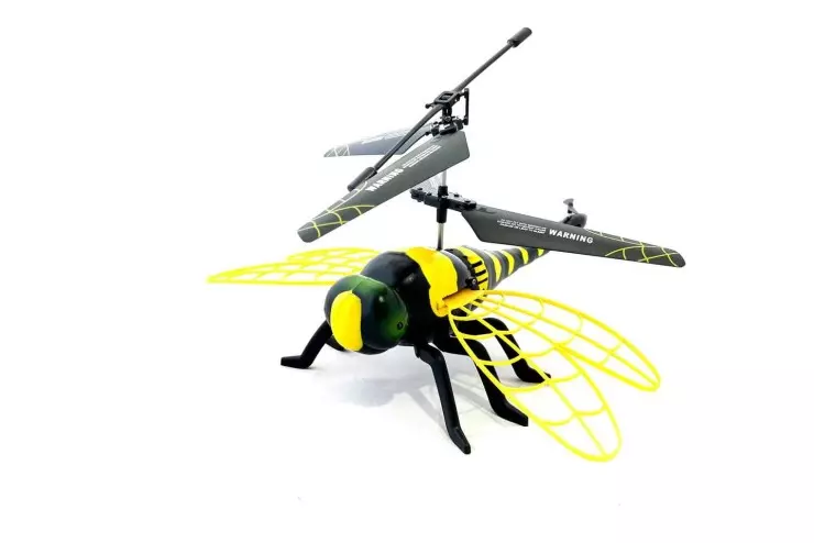 Радиоуправляемая игрушка - вертолет стрекоза Subootoys S700 S700-Yellow