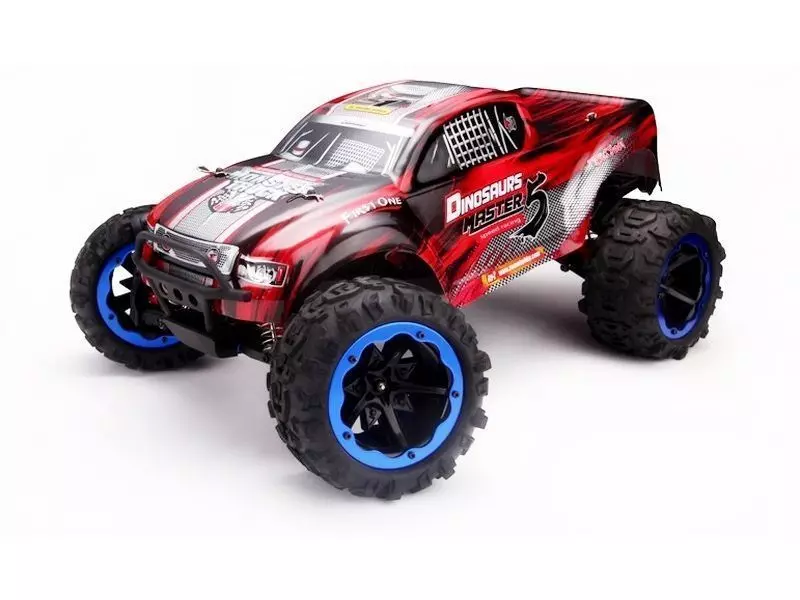 Радиоуправляемый монстр Remo Hobby Dinosaurs Master 5 UPGRADE 4WD RTR масштаб 1:8 2.4G - RH8036-RED