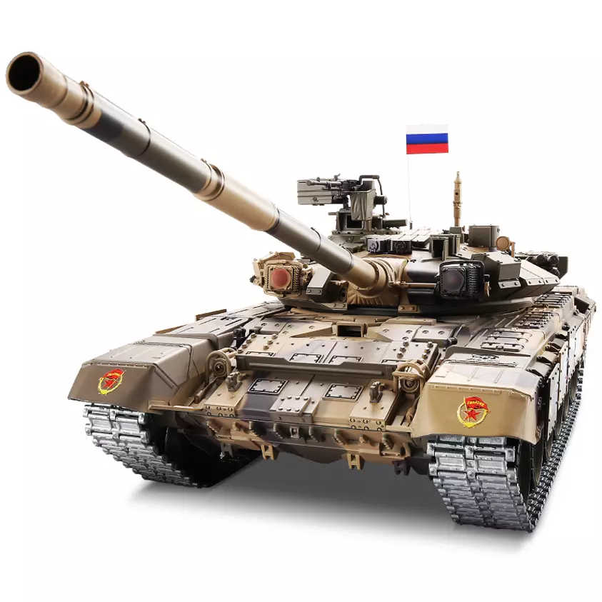 Радиоуправляемый танк Heng Long T90 Pro Russia масштаб 1:16 RTR 2.4G - 3938-1UpgA V6.0