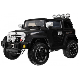 Радиоуправляемый детский электромобиль Beach Jeep Черный