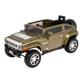 Радиоуправляемый детский электромобиль Hummer HX 12V Harleybella цвет зеленый
