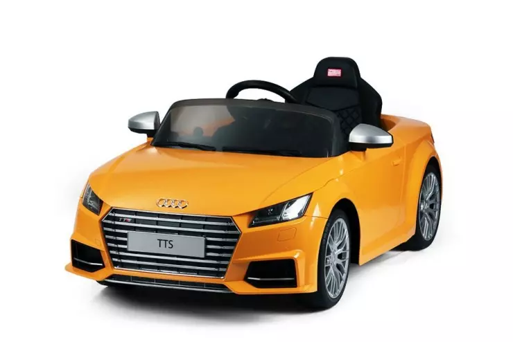 Радиоуправляемый электромобиль Rastar 82500 Audi TTS Roadster 12V 2.4G цвет желтый