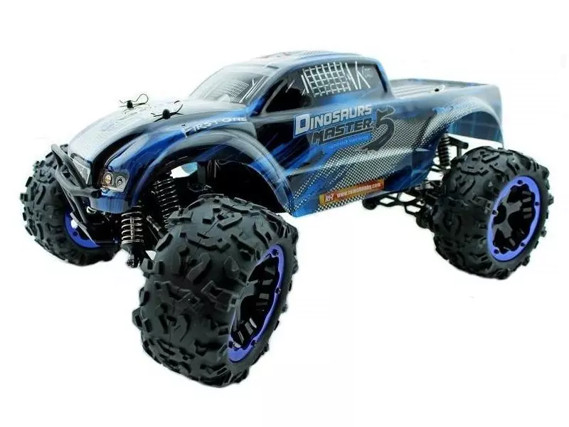 Радиоуправляемый монстр Remo Hobby Dinosaurs Master 5 4WD RTR масштаб 1:8 2.4G - RH8035-BLUE