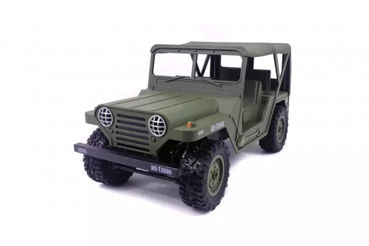 Радиоуправляемый Jeep / машинка на пульте управления 1:14 US M151 4WD 1:14 2.4G SUBOTECH BG1522-GREEN