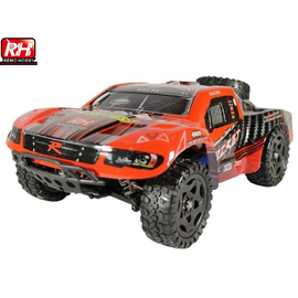 Радиоуправляемый шорт-корс Remo Hobby Rocket Brushless V2.0 (красный) 4WD 2.4G 1/16 RTR RH1625V2-RED