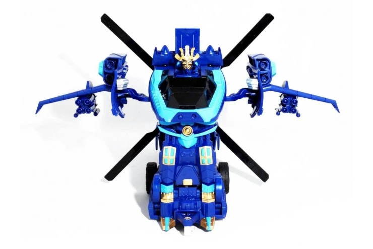 Робот трансформер Helicopter на пульте управления (Со светом и звуком) Meizhi MZ-2374P