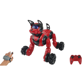 Трюковая робот собака перевертыш Speedy Dog (Управления пультом и жестами) CS Toys 666-800A-RED