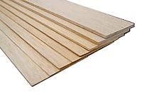 Бальза лист, 80-120kgs/cbm, 1000x100x8 Synhong