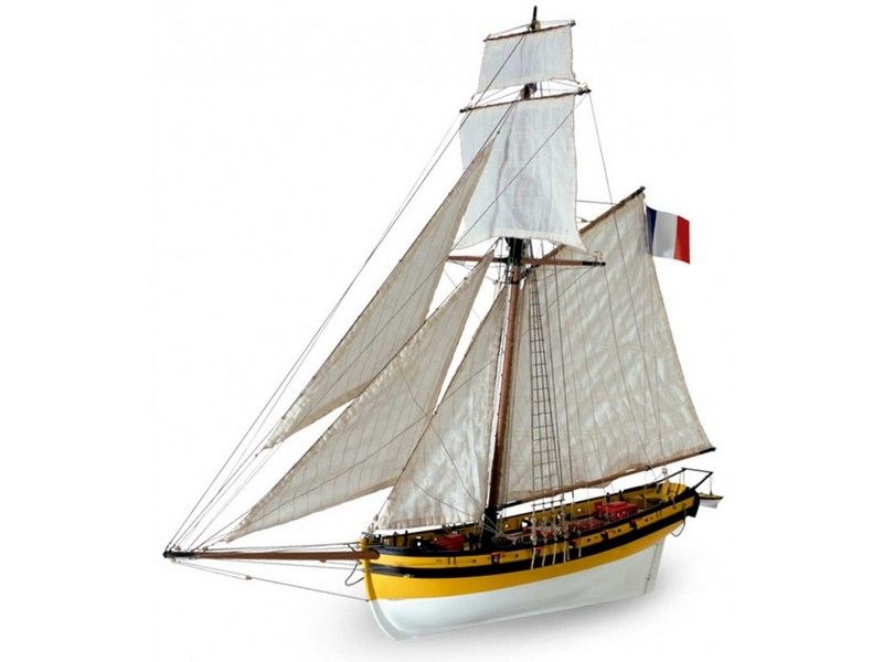 Сборная деревянная модель корабля Artesania Latina LE RENARD 2012, 1/50