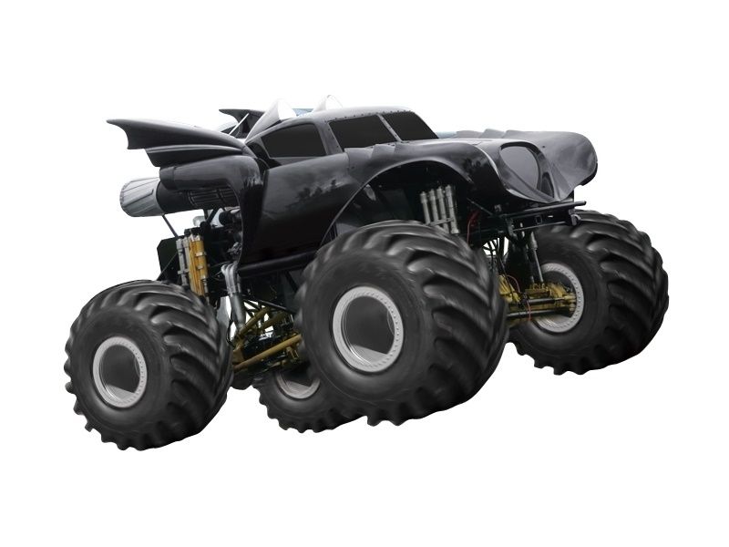 Радиоуправляемый монстр Remo Hobby BATMAN Brushless 4WD+4WS 2.4G 1/10 RTR