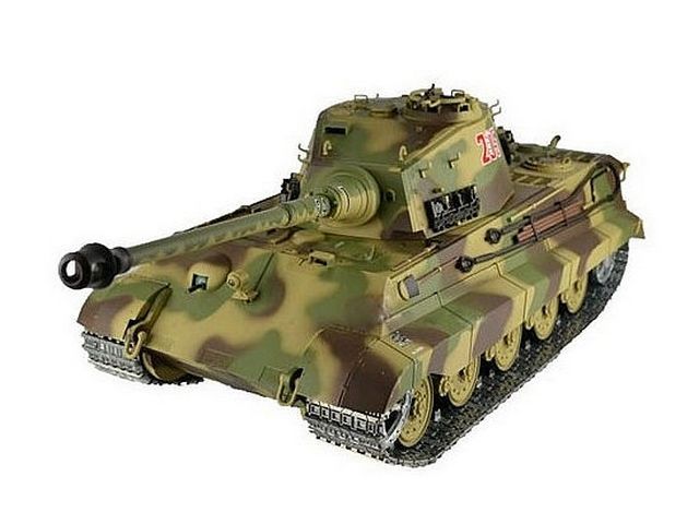 Р/У танк Heng Long 1/16 KingTiger (Германия) 2.4G RTR PRO оливково-зелёный
