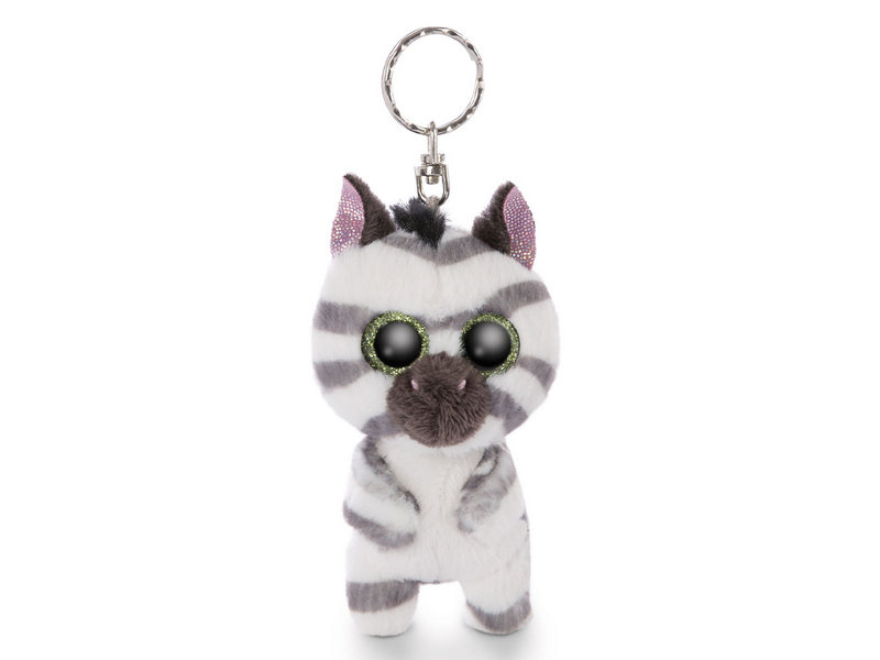Мягкая игрушка NICI Зебра Манкалита, брелок 9 см
