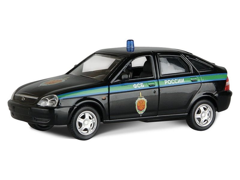 Машина Autotime "LADA PRIORA" ФСБ России 1:36