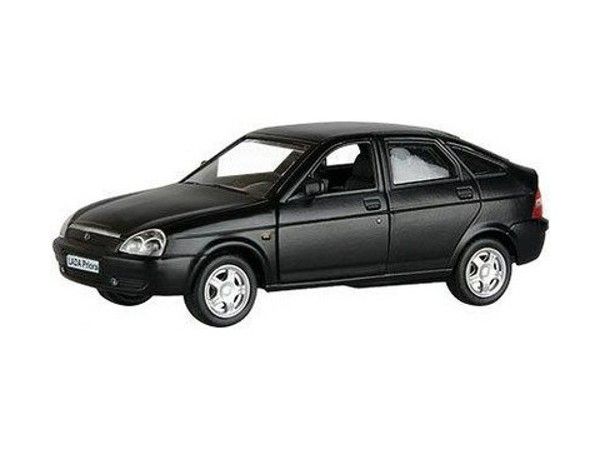 Машина Autotime "LADA PRIORA" Черная акула 1:36