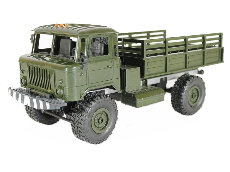 Радиоуправляемая машина MN MODEL MN-66C грузовая (зеленая) 4WD 2.4G 1/16 RTR
