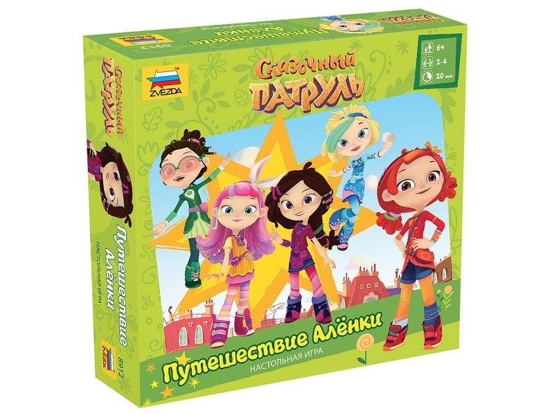 Настольная игра ZVEZDA "Сказочный патруль. Путешествие Аленки.", детская