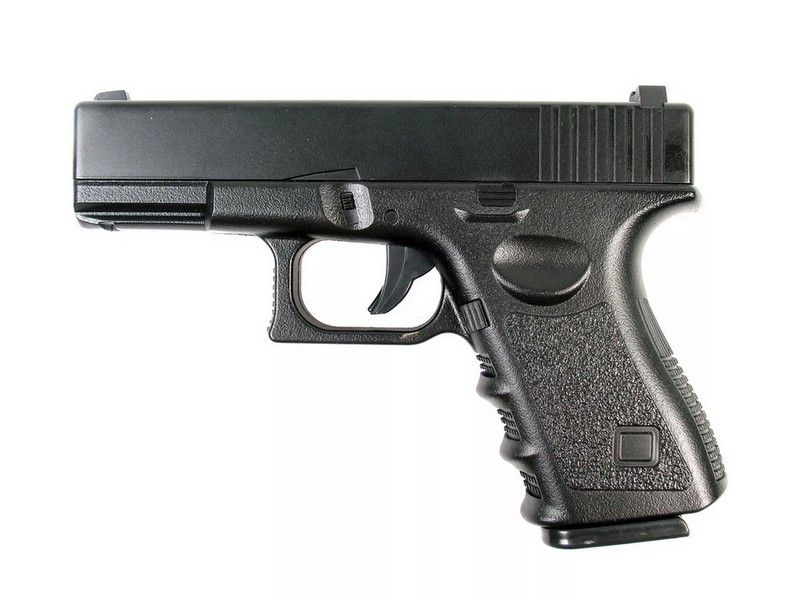 Пистолет металлический Glock 17 G.15 18,5см в/к