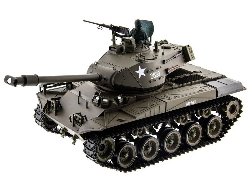 Радиоуправляемый танк Heng Long M41 "Walking Bulldog" Upgrade V6.0 2.4G 1/16 RTR