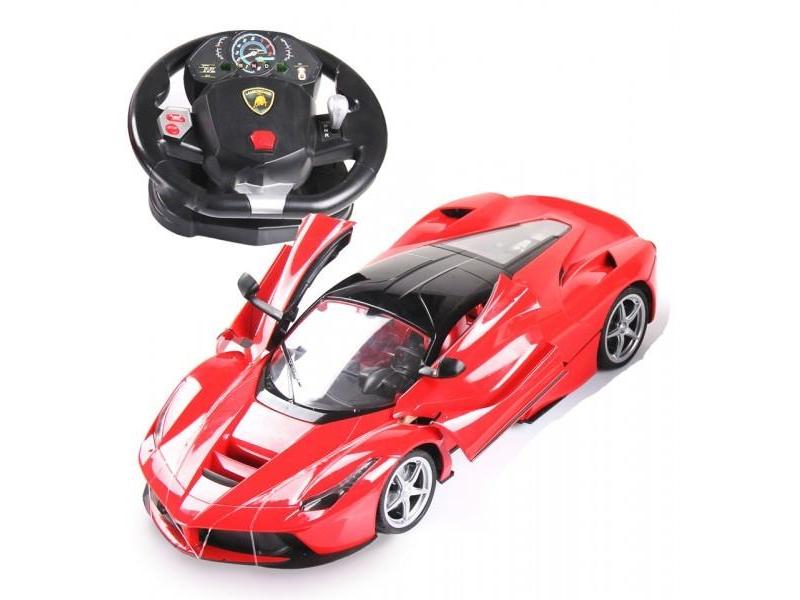 Р/У машина MZ Ferrari La Ferrari 2088F 1/10 GYRO-руль, (открываются двери) +акб