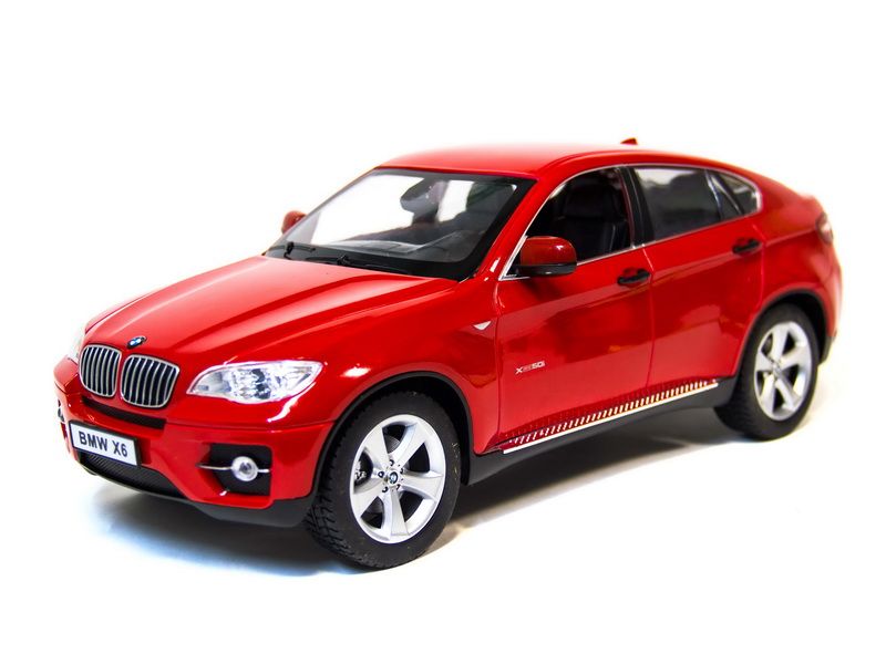 Р/У машина MZ BMW X6 2016, красный, 1/14 +акб
