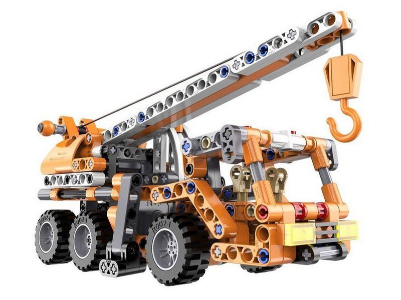 Конструктор CaDA Technic автокран совместим с C52014W, инерционный (272 детали)