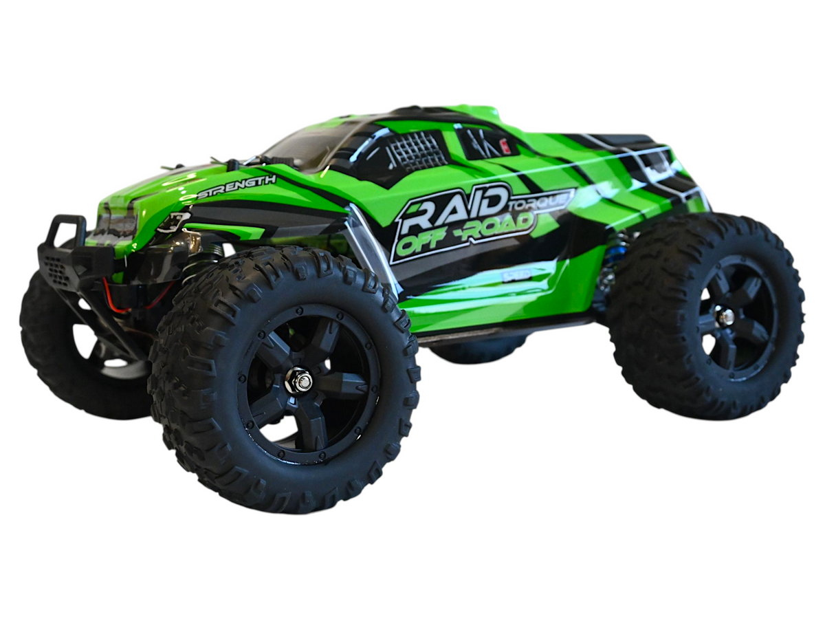 Радиоуправляемый монстр Remo Hobby Brushless (зеленый) 4WD 2.4G 1/14 RTR