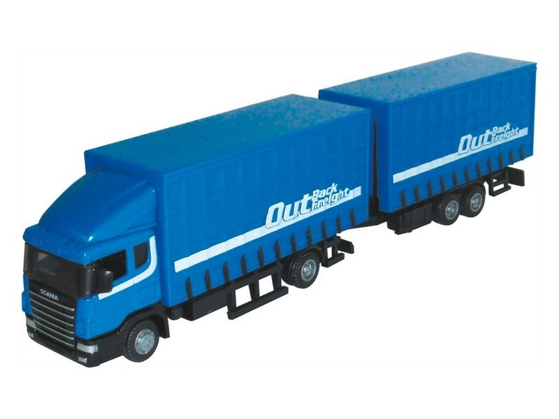 Машина Autotime "SCANIA" автопоезд 1:48
