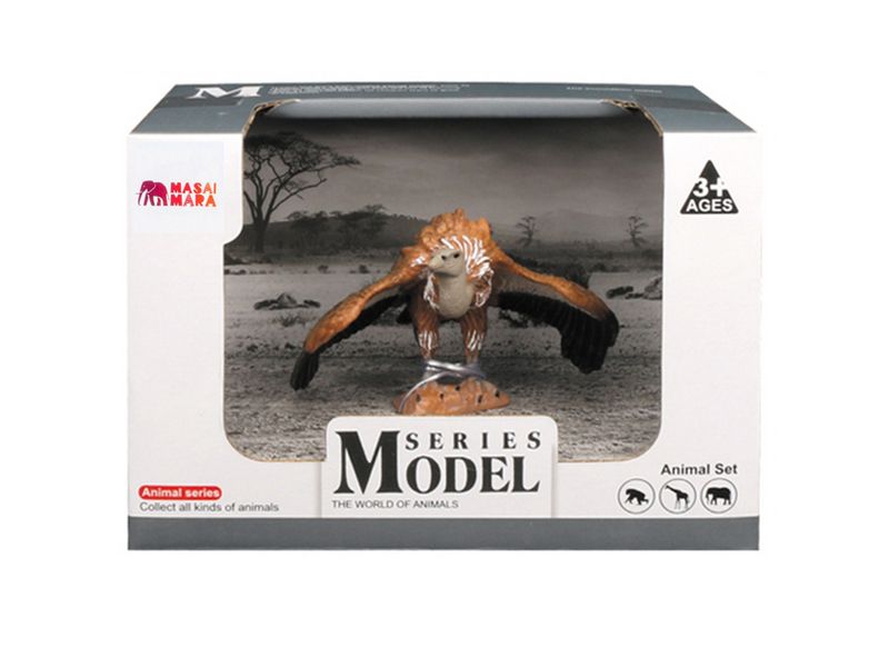 Фигурка игрушка MASAI MARA MM211-098 серии "Мир диких животных": птица Бурый стервятник