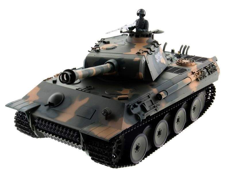 Радиоуправляемый танк Heng Long Panther Original V7.0 2.4G 1/16 RTR